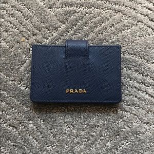 Prada Saffiano Leather Carholder